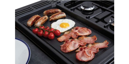 Piano de cuisson gaz FALCON PRODELUX90 MIXT INOX/CHROME