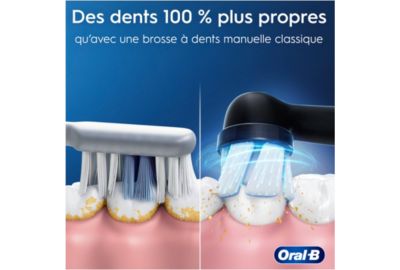 Brosse à dents électrique ORAL-B iO2 Series DUO Night Black / Calm Pink