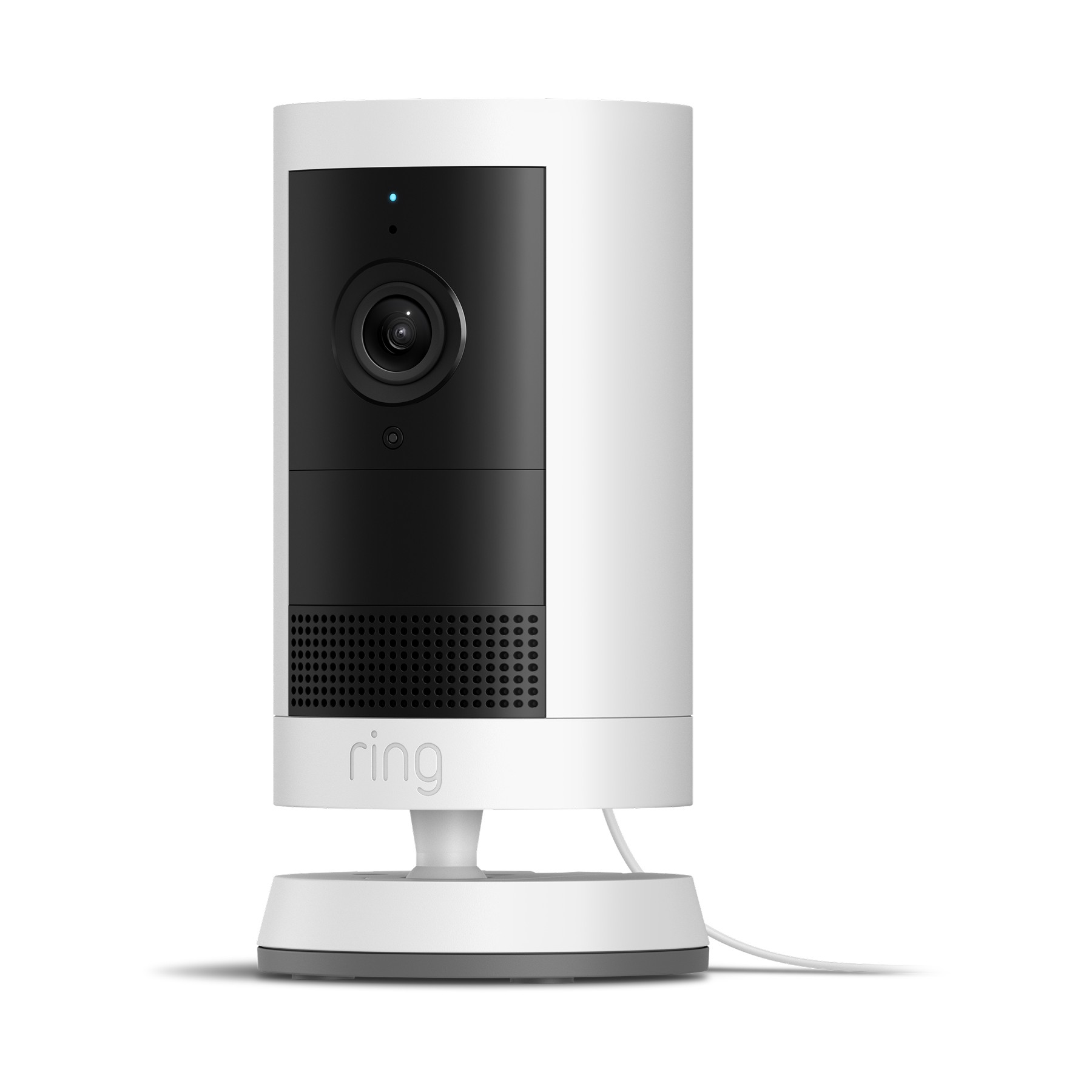 Caméra de surveillance RING Cam Plus - Plug-in - Blanche