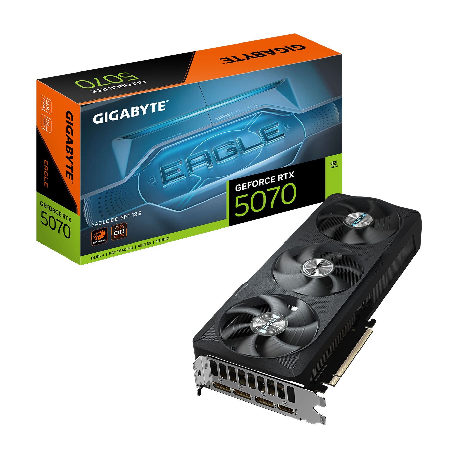 Carte graphique GIGABYTE Gigabyte GeForce RTX 5070 EAGLE OC SFF 1