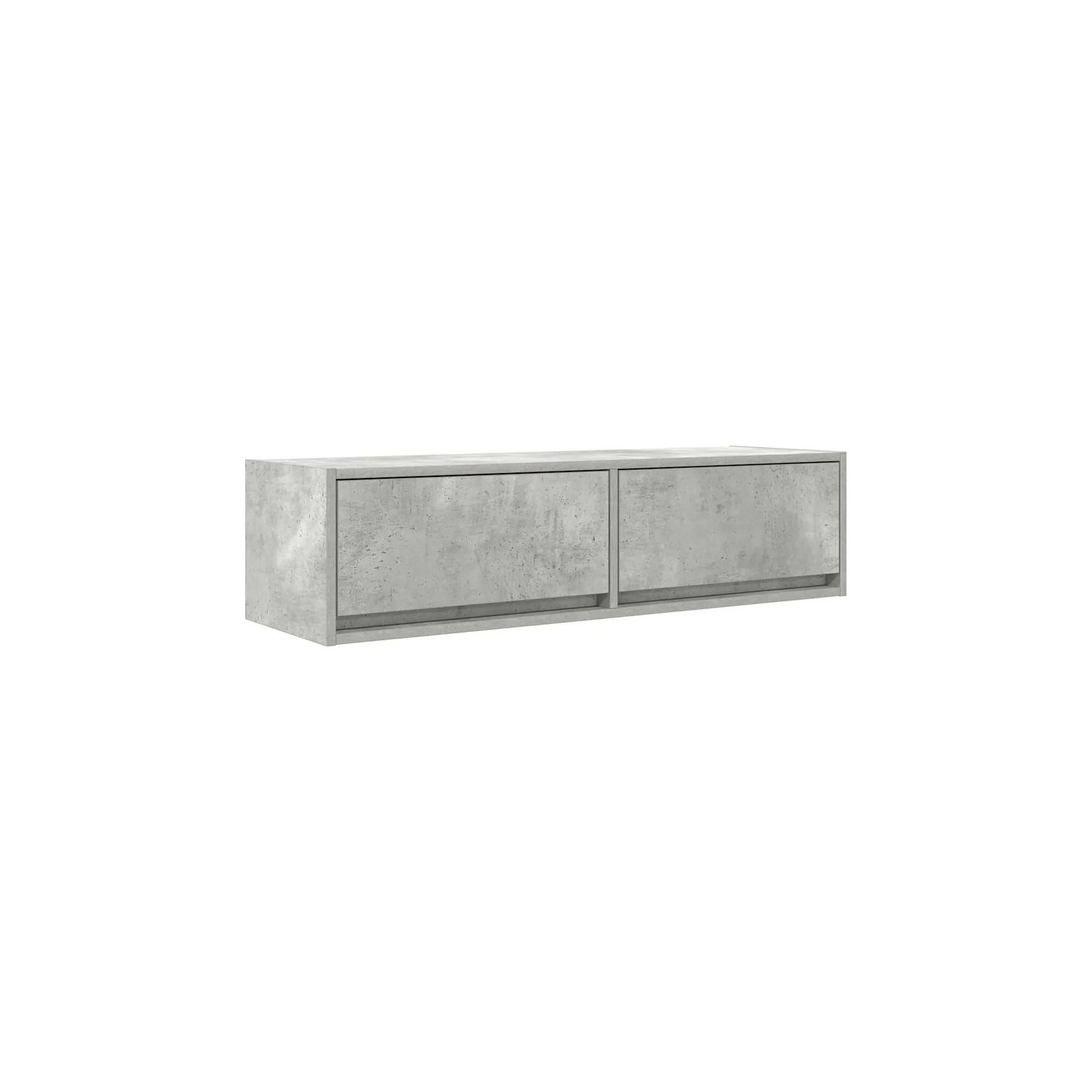 Meuble TV HELLOSHOP26 Meuble TV mural moderne gain de place 10
