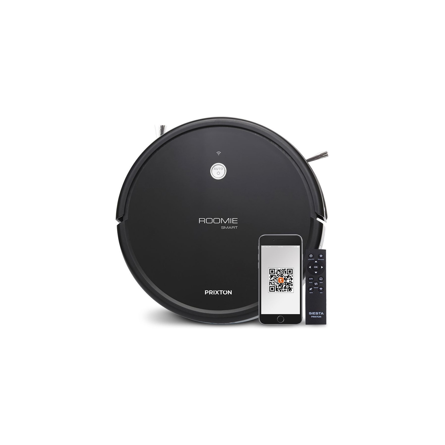Aspirateur robot PRIXTON RoomieSmart Gyroscope WiFi et App mobile
