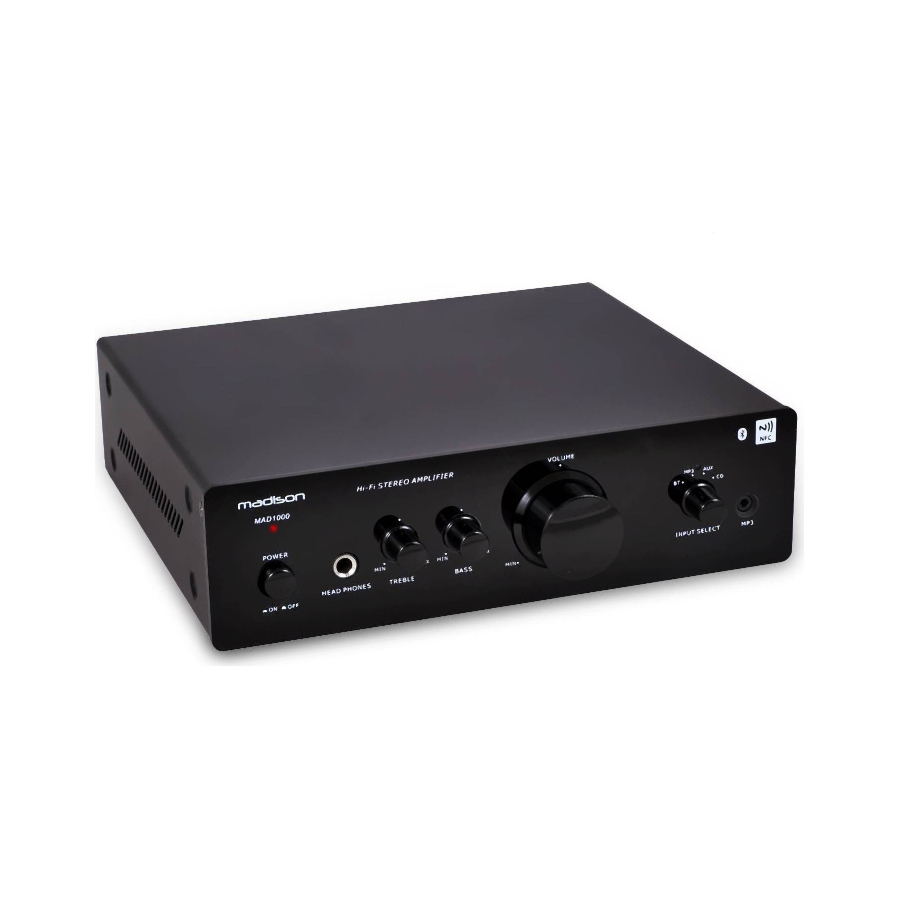 Pack sono MADISON Ampli HIFI Stéréo 100W BT/CD/AUX/MP3