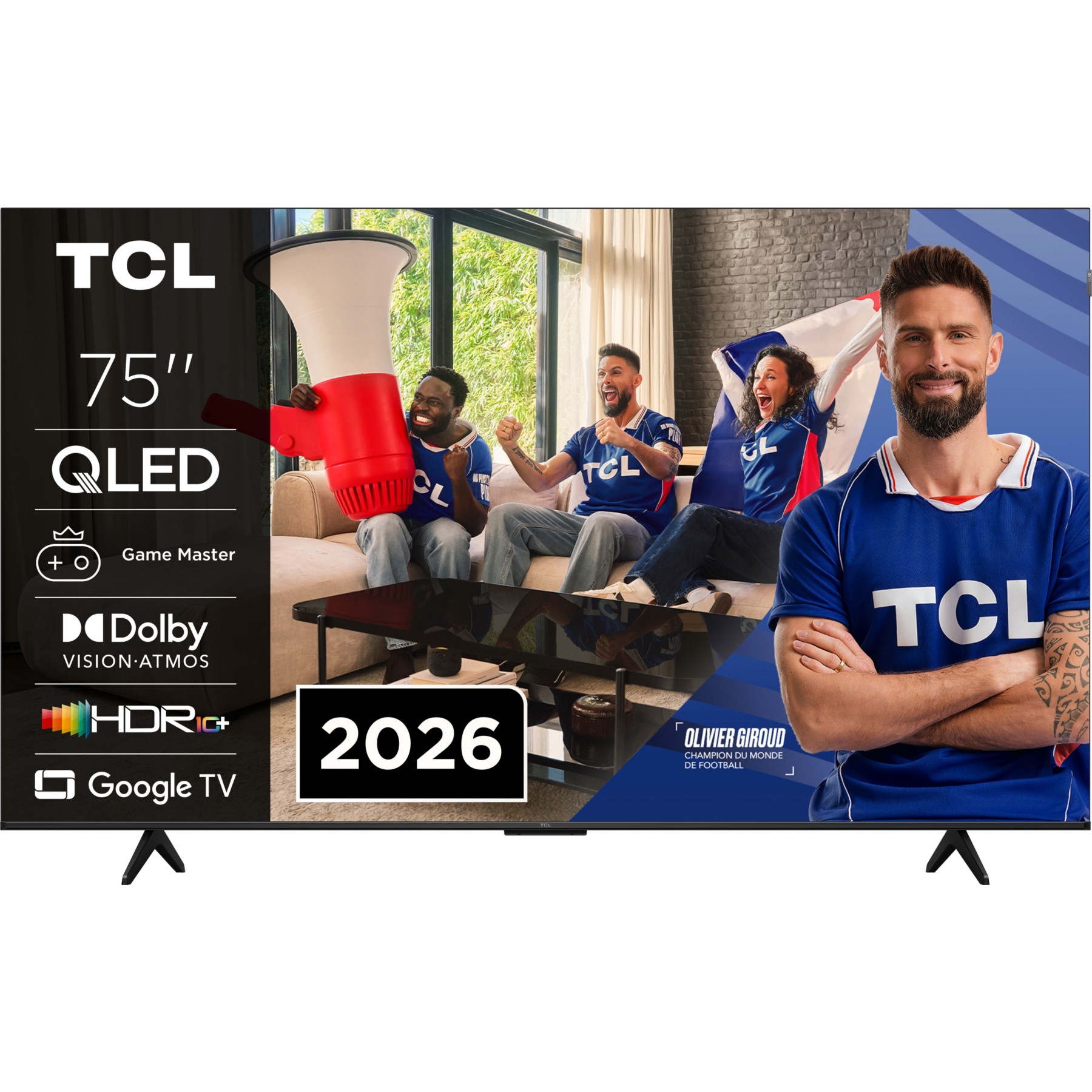 TV QLED TCL 75P79L (2026) 75" (191 cm)