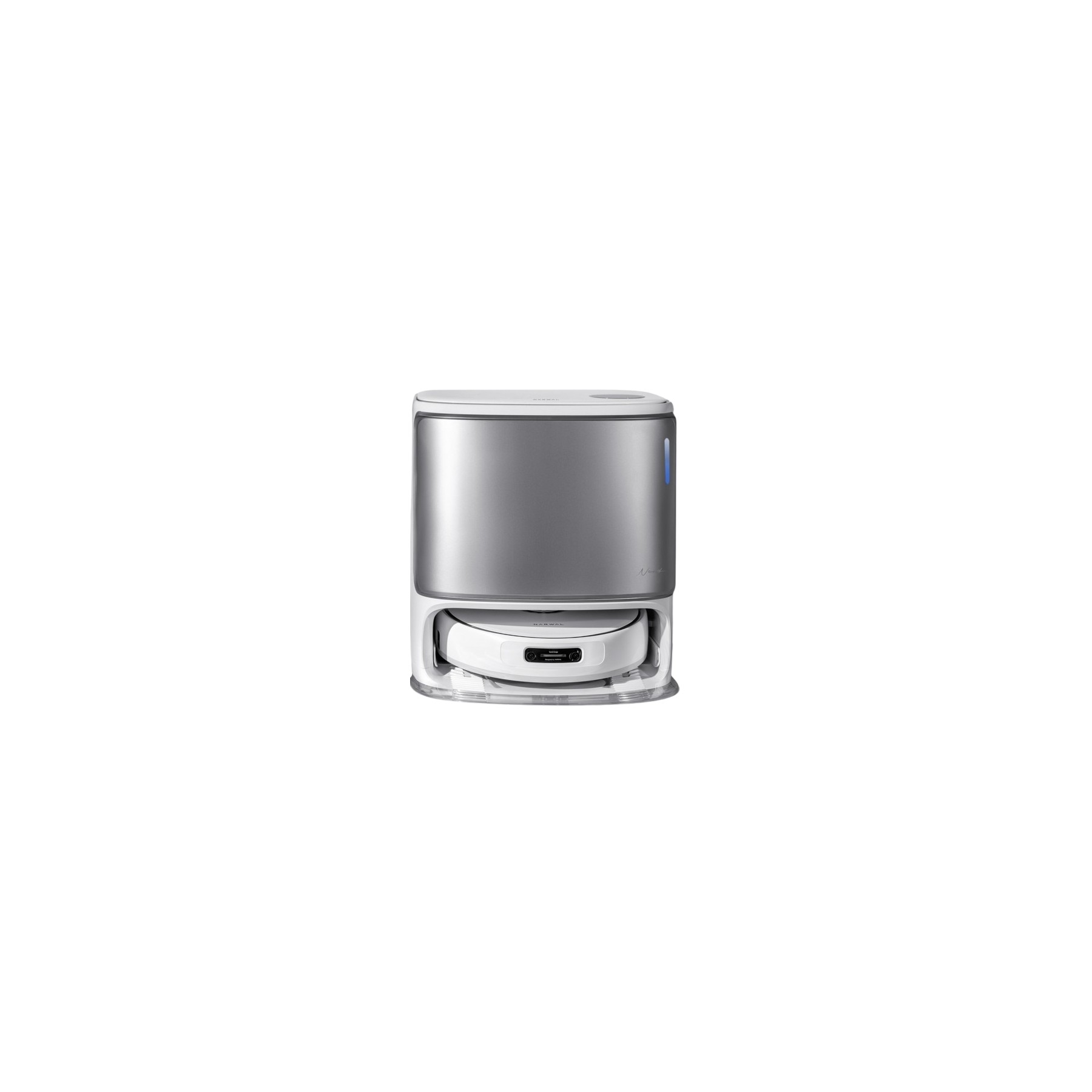 Robot Aspirateur Laveur NARWAL Freo Z10 Ultra Blanc Argente