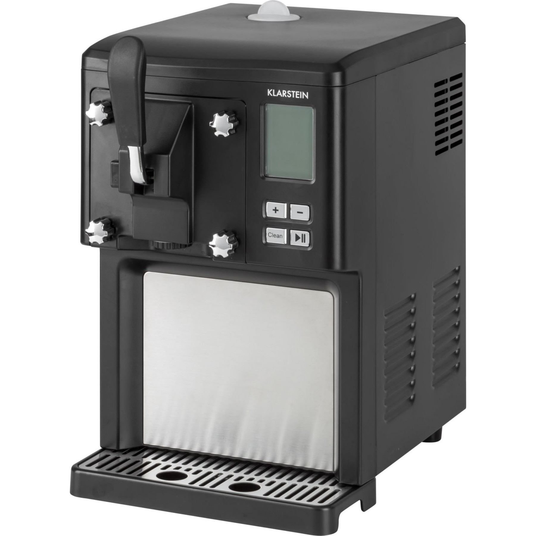 Sorbetière KLARSTEIN Sweet Sundae 1,5L Acier inoxydable noir