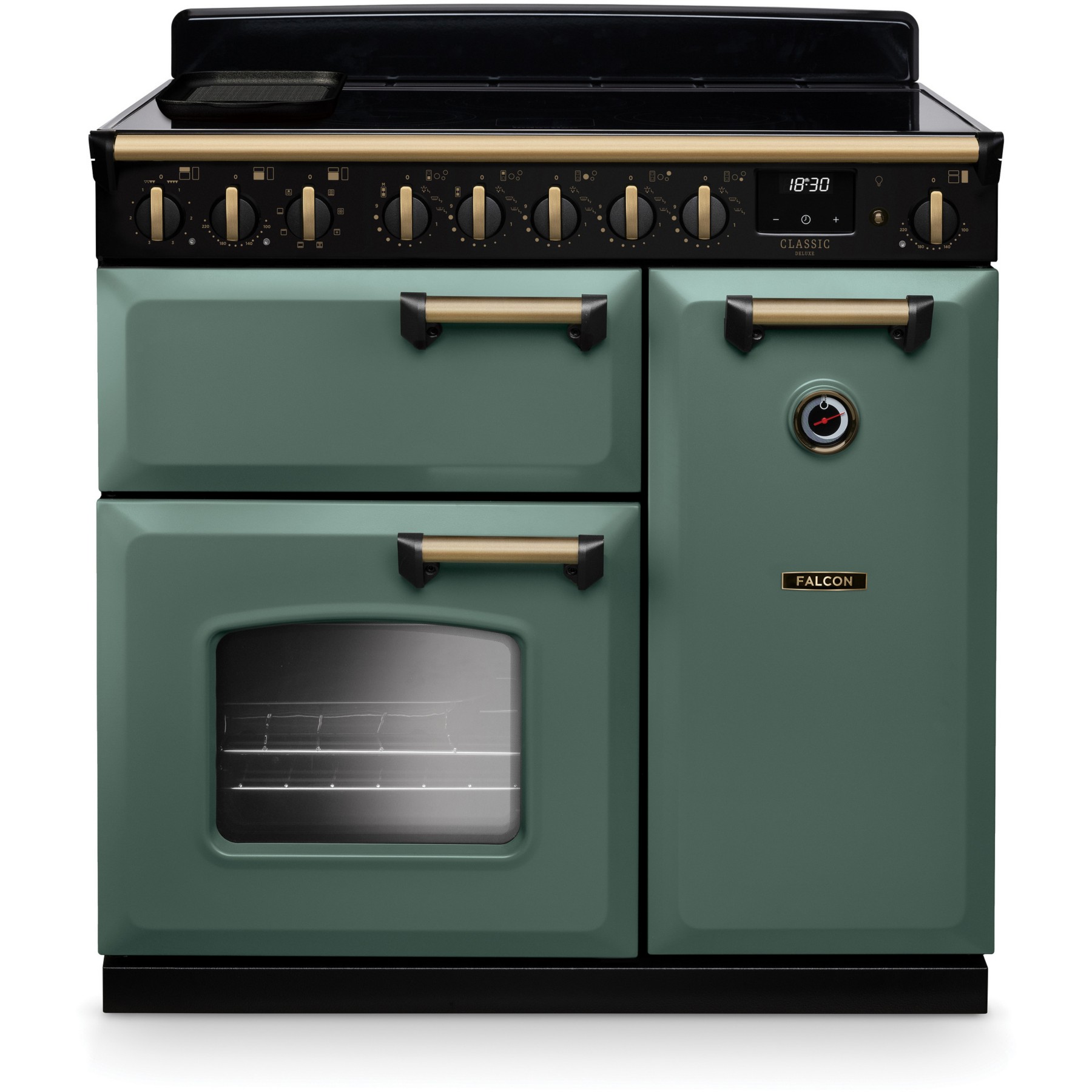Piano de cuisson induction FALCON NGC TAB IND 90 CM VERT MINERAL LAITON AN