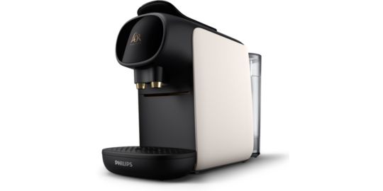 Cafetière à dosette PHILIPS LM9012/00 L'Or Barista Sublime Blanc Satin, 19 bars