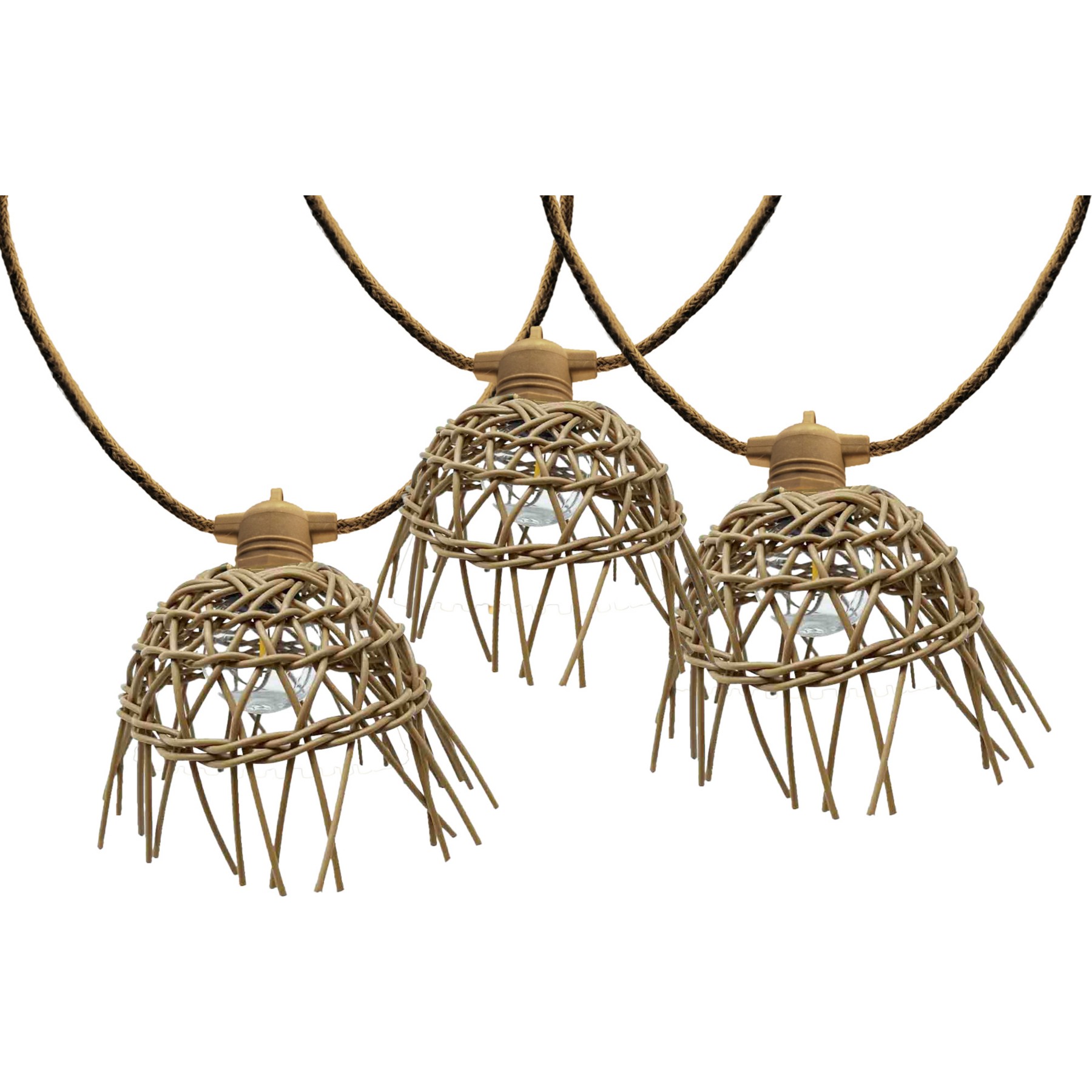 Guirlande lumineuse extérieur LUMISKY Guirlande lumineuse extérieur 10 abat-jo