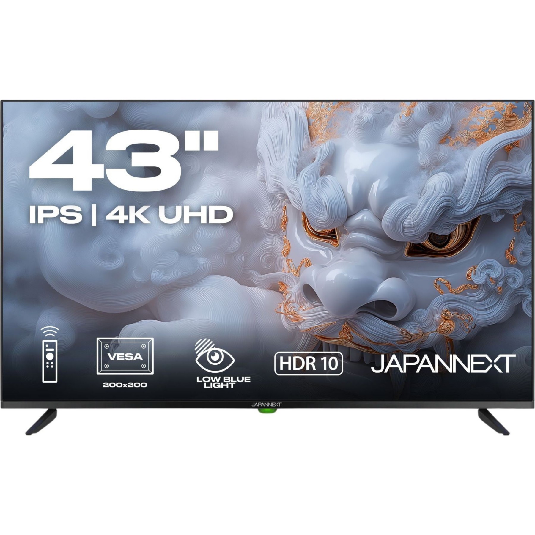 JAPANNEXT Ecran PC Grand Format 43" IPS 4K