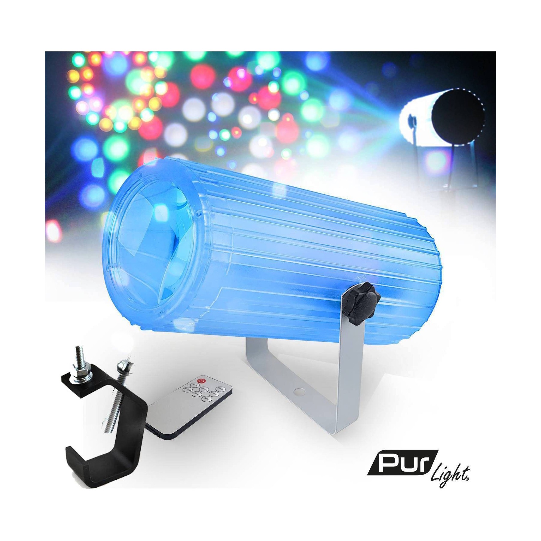 Jeu de lumières PUR LIGHT DENNY-CLEAR-FIX MoonFlower 60 LEDs