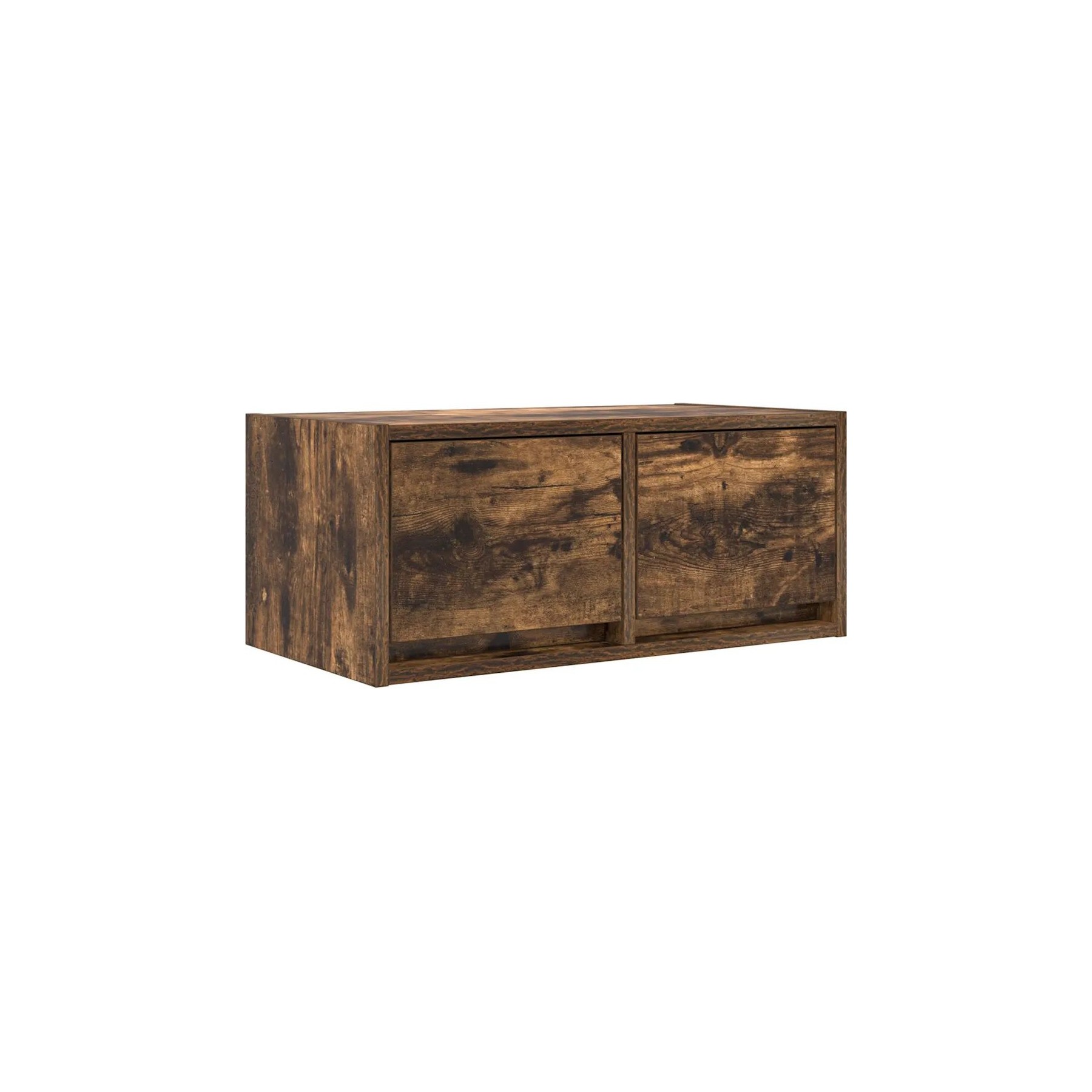 Meuble TV HELLOSHOP26 Meuble TV mural contemporain design peu