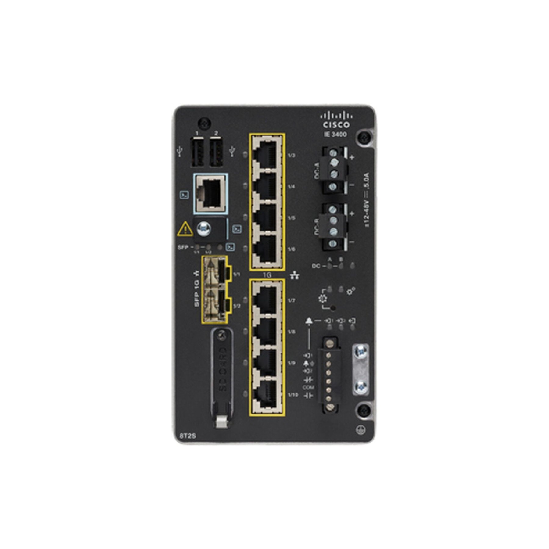 Hub USB C DEXLAN IE-3400-8T2S-E