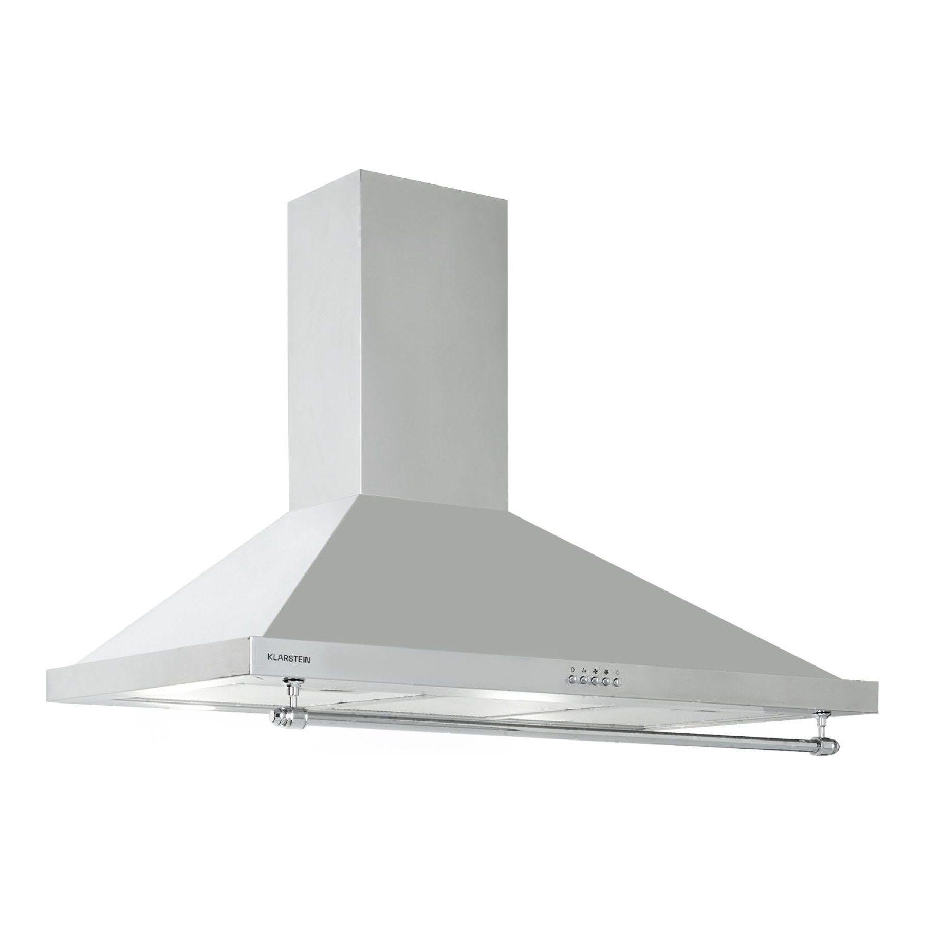 Hotte décorative murale KLARSTEIN Montblanc 90cm 610m³/h 165W LED blanc