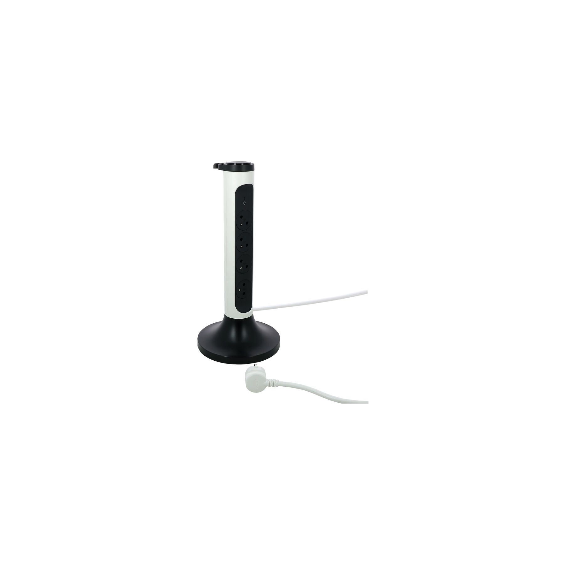 Multiprise LEGRAND FB 4X2P+T CORNER BUREAU TOUR PARAFOUDRE