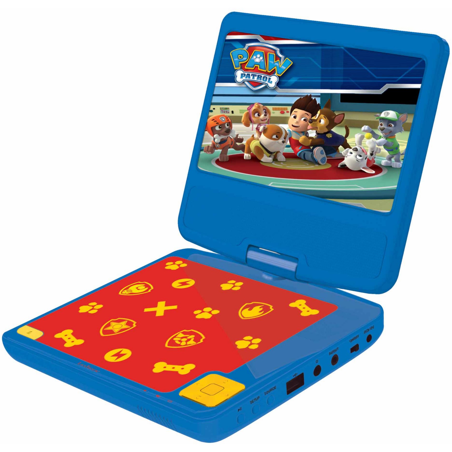 Lecteur DVD portable LEXIBOOK DVDP6PA Pat Patrouille