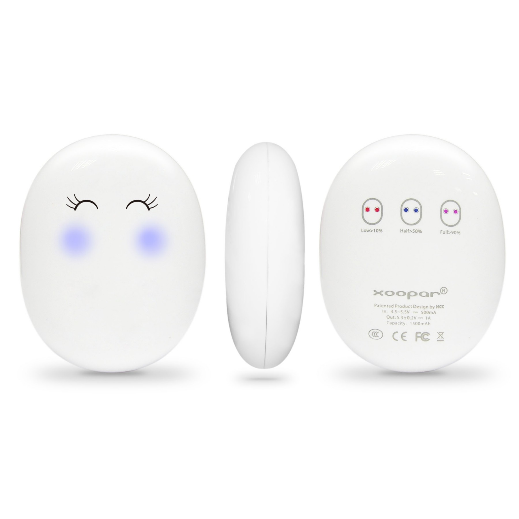Chargeur XOOPAR Chargeur Beam + adaptateur Spider blanc Reconditionné