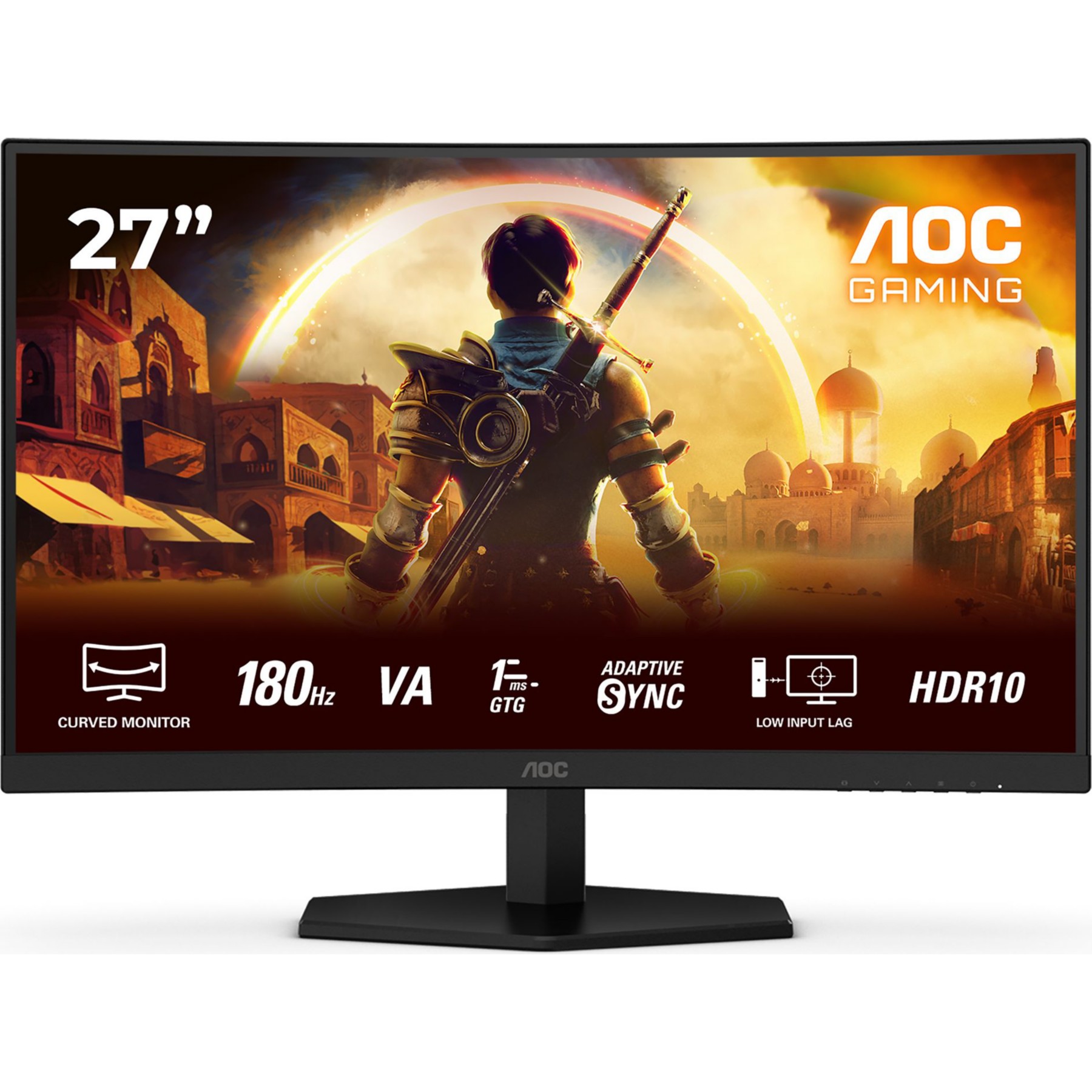 Ecran PC Gamer AOC AOC 27" LED - C27G42E