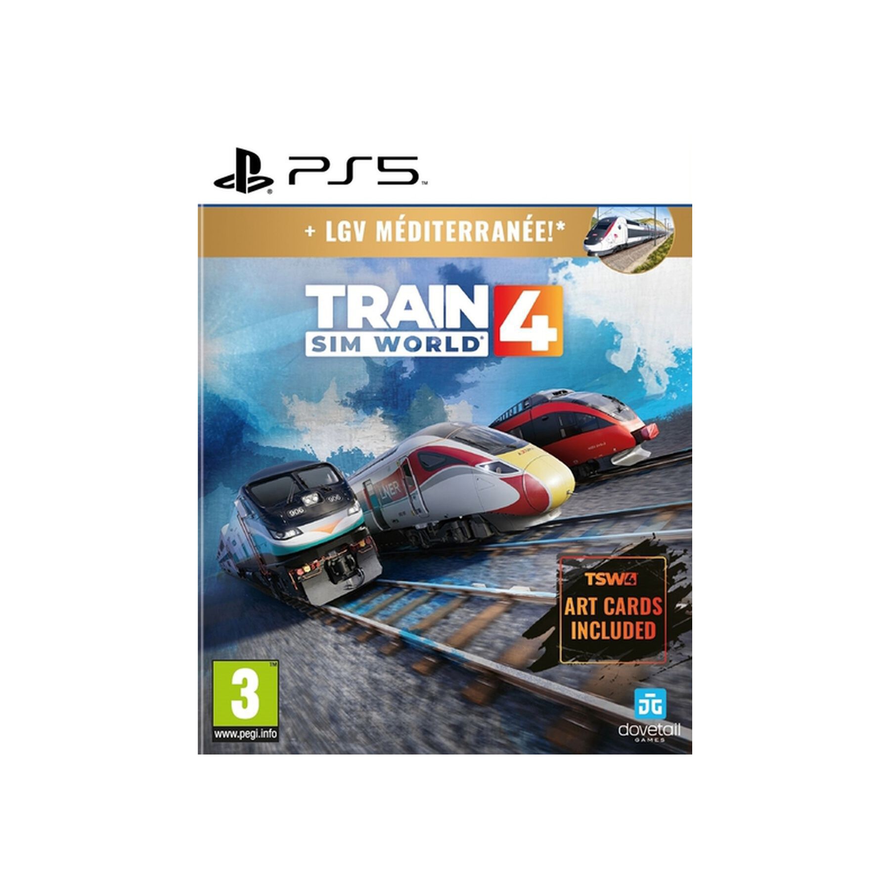 Jeu PS5 DOVETAIL GAMES Train Sim World 4 Deluxe