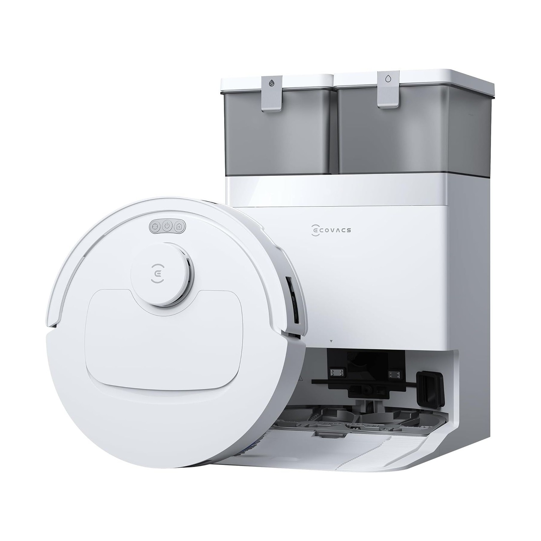 Robot Aspirateur Laveur ECOVACS DEEBOT T30e Omni,Station Omni,25000Pa