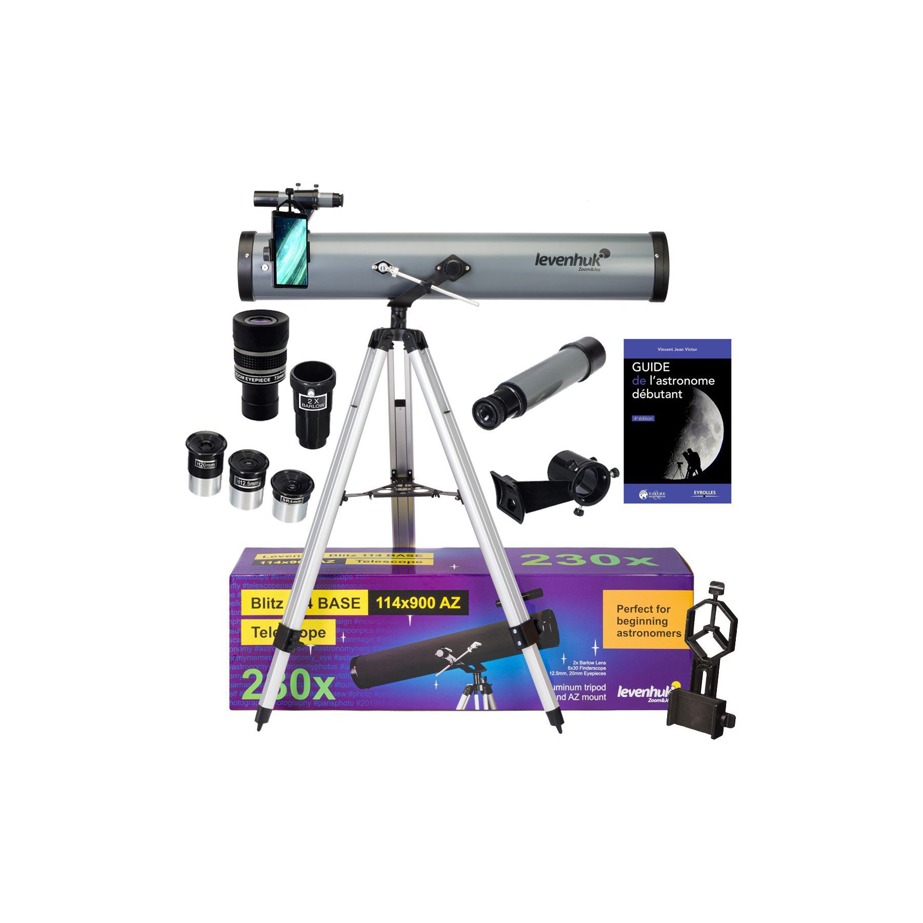 Télescope NEWONE Télescope Astrophotographie Levenhuk Bli