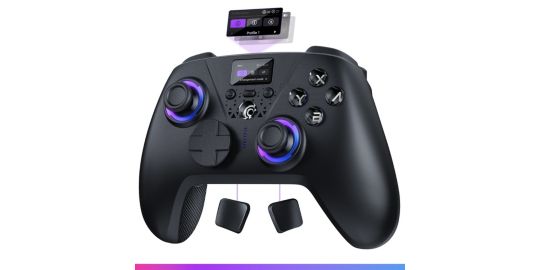 Manette ONIVERSE Aura avec Écran Sans fil Noire