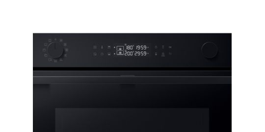 Four encastrable SAMSUNG NV7B45502AK - Pyrolyse - Chaleur tournante pulsée - Double cavité - Porte froide
