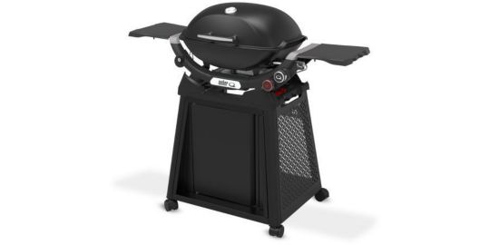 Barbecue gaz WEBER Q 2800N black, sur chariot, 2 brûleurs, surface de cuisson 51x41 cm
