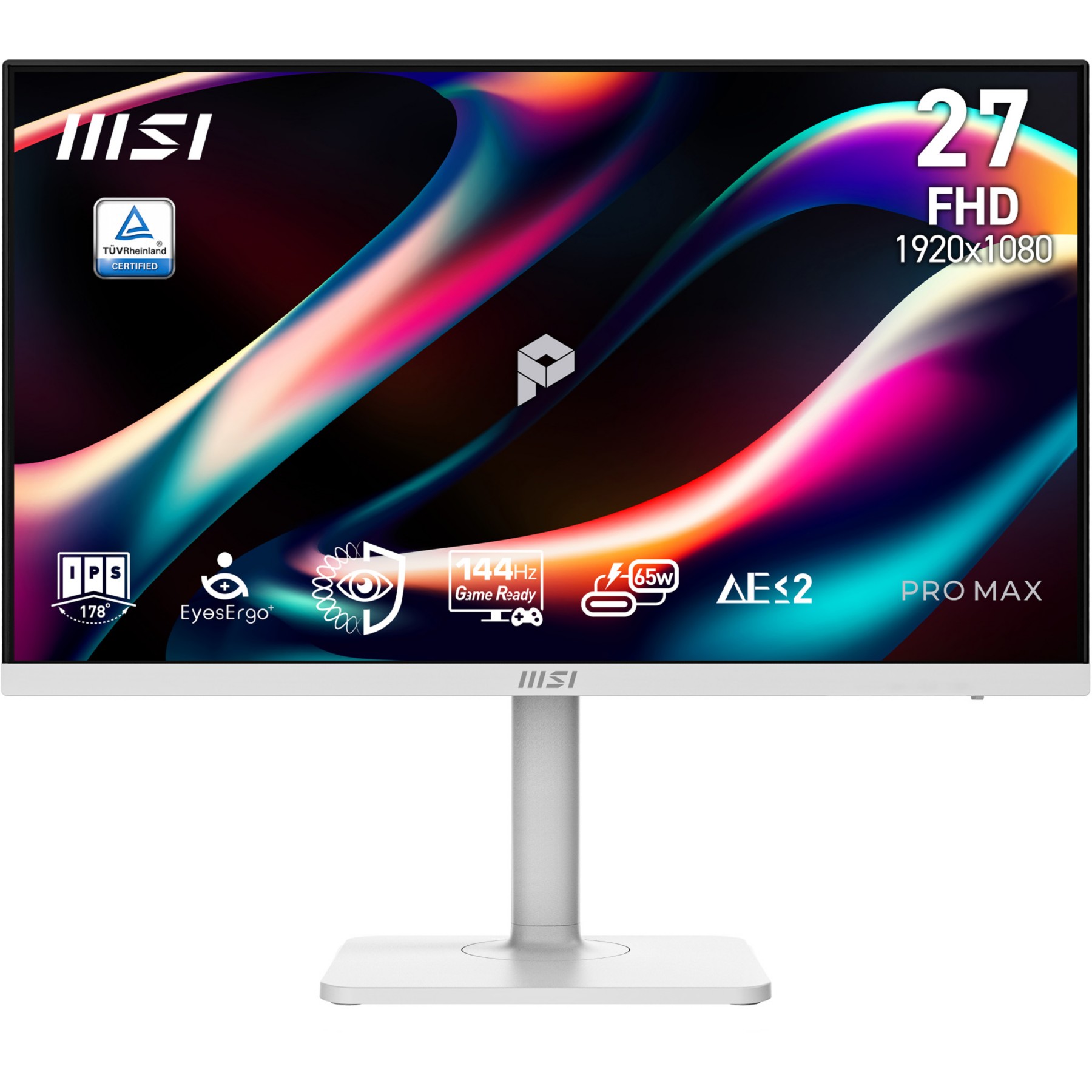 Ecran PC MSI Pro Max 271QPHW 27" IPS WQHD 144 Hz HDR HDMI 2.1