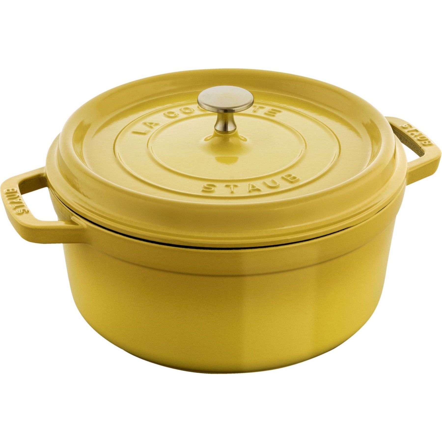 Cocotte ZWILLING 24 cm, Ronde, Citron, Fonte