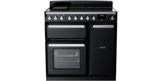 Piano de cuisson induction FALCON ESTEL DELUXE TAB IND 90 CM NOIR BRILLANT