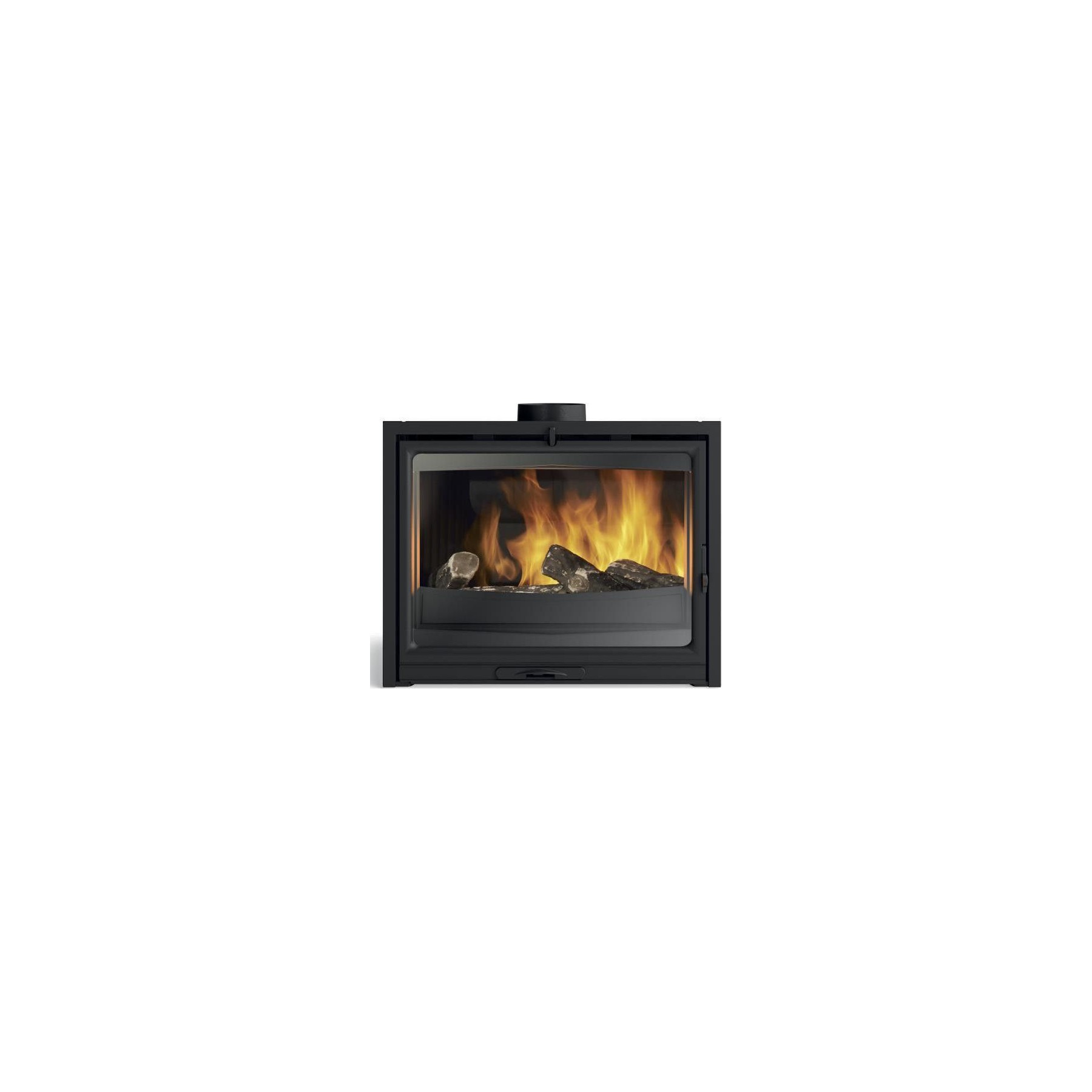Cheminée électrique GODIN Insert à bois  7000W 66cm, 660206ANTH