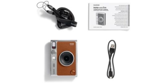 Appareil photo Instantané FUJIFILM Instax Mini EVO Brown
