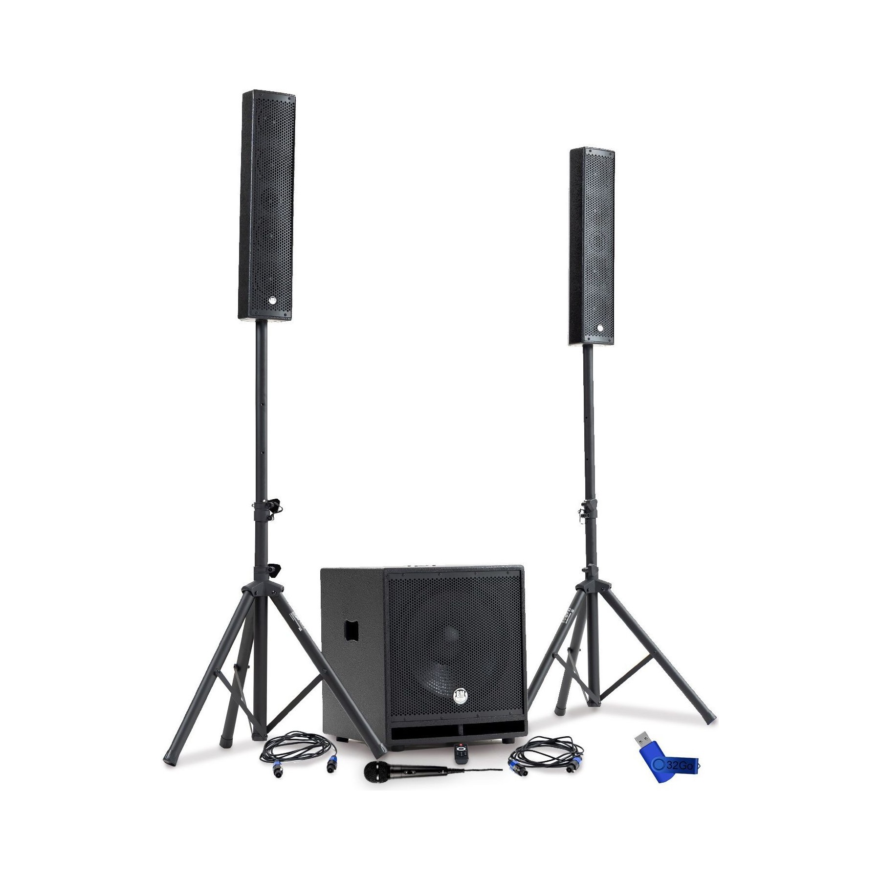 Pack sono BM SONIC Pack Sonorisation DJ complet BM SONIC BM