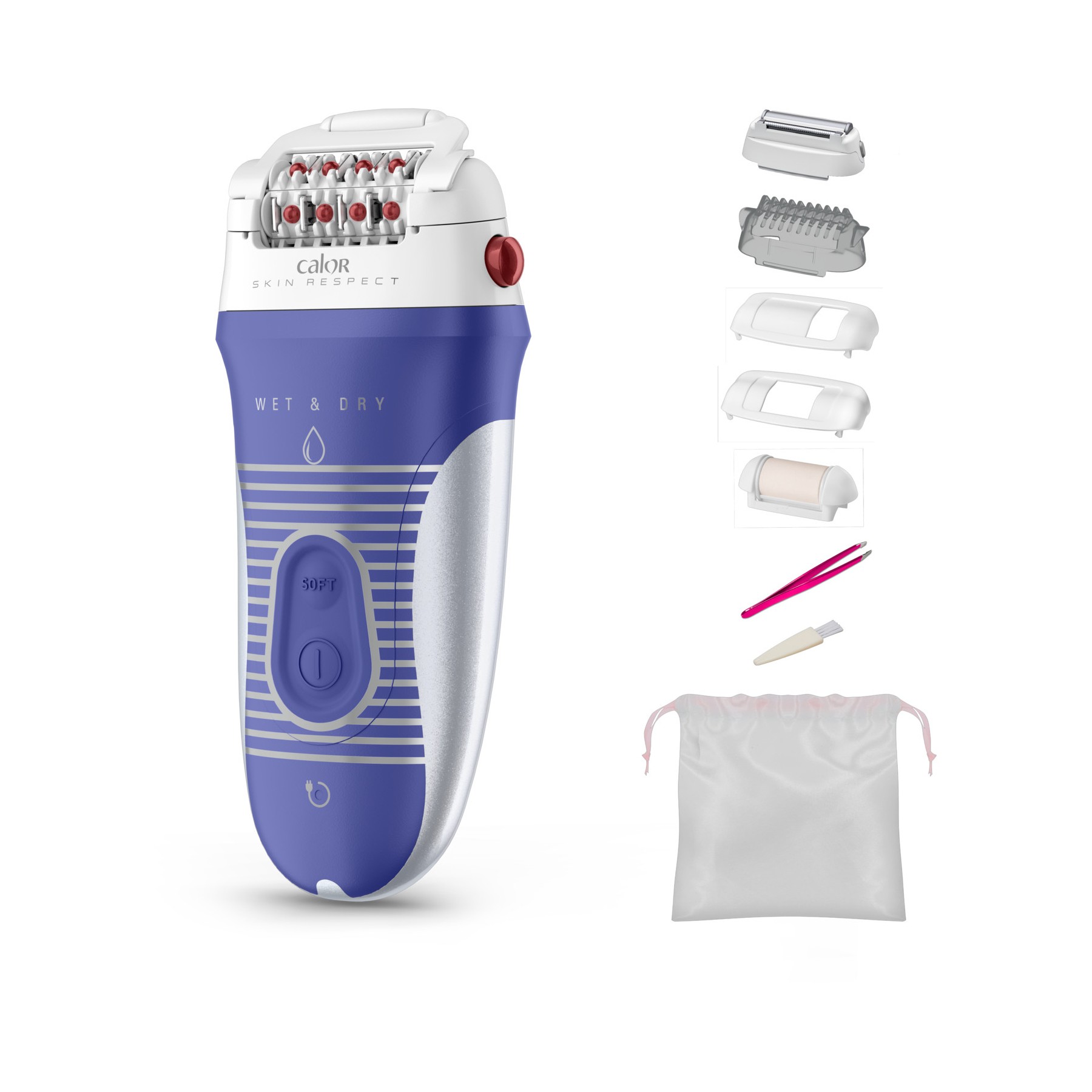 Epilateur électrique CALOR Skin respect EP8064C0