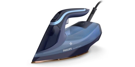 Fer à repasser PHILIPS DST8020/20 fer à vapeur Série 8000 Bleu clair, 3000W