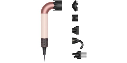 Sèche cheveux DYSON Supersonic R cheveux bouclés à frisés rose céramique