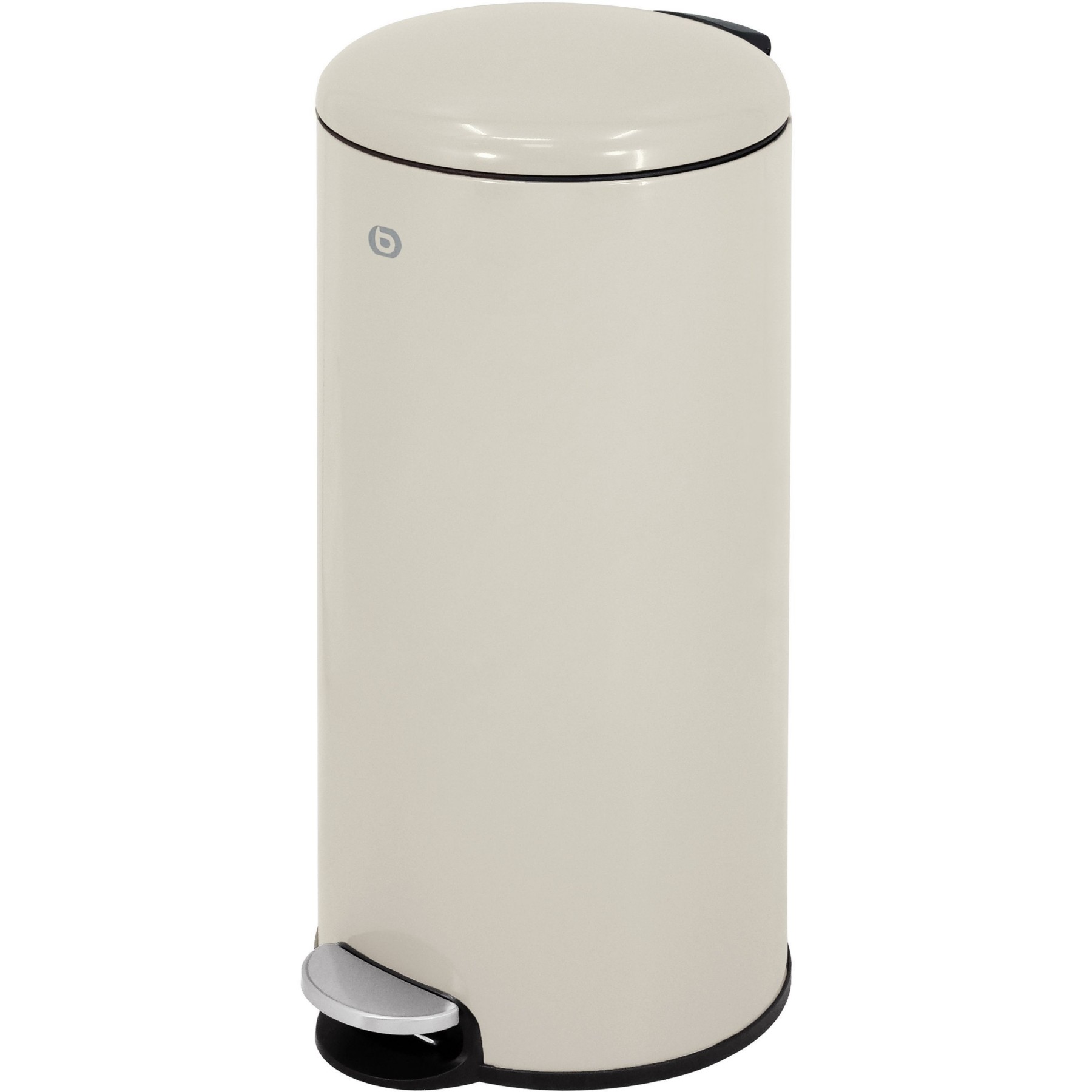 Poubelle de cuisine manuelle ESSENTIELB 30L Beige