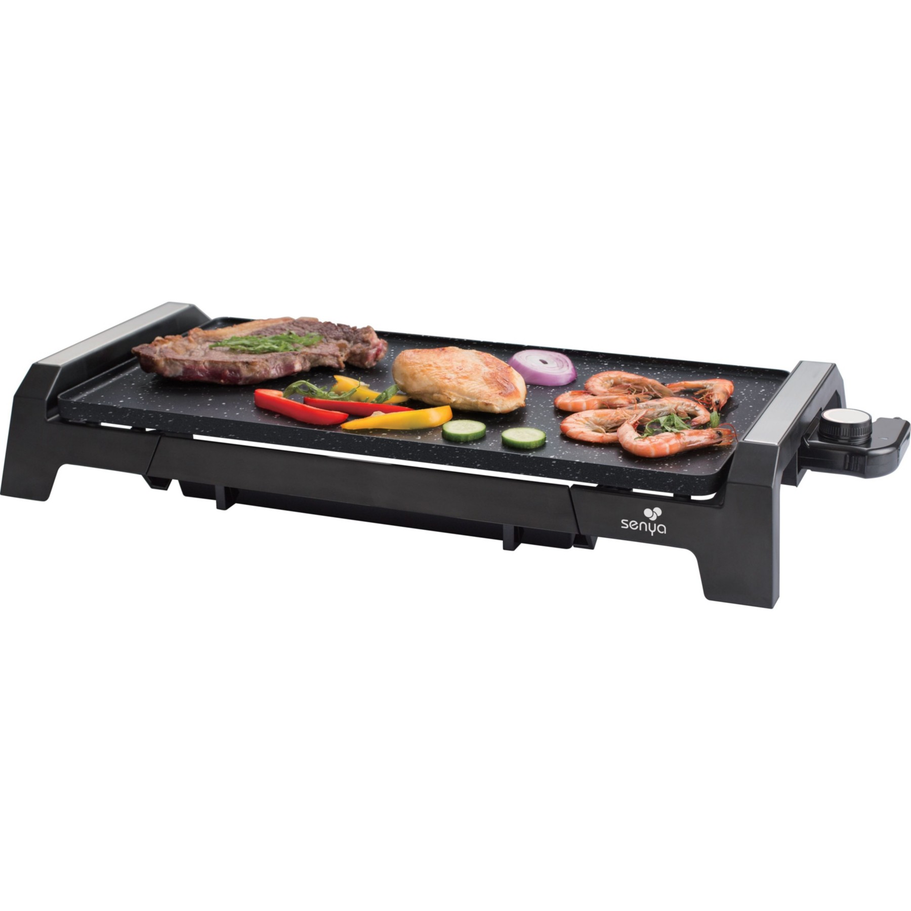 Plancha électrique SENYA Grill de table electrique - effet pierre