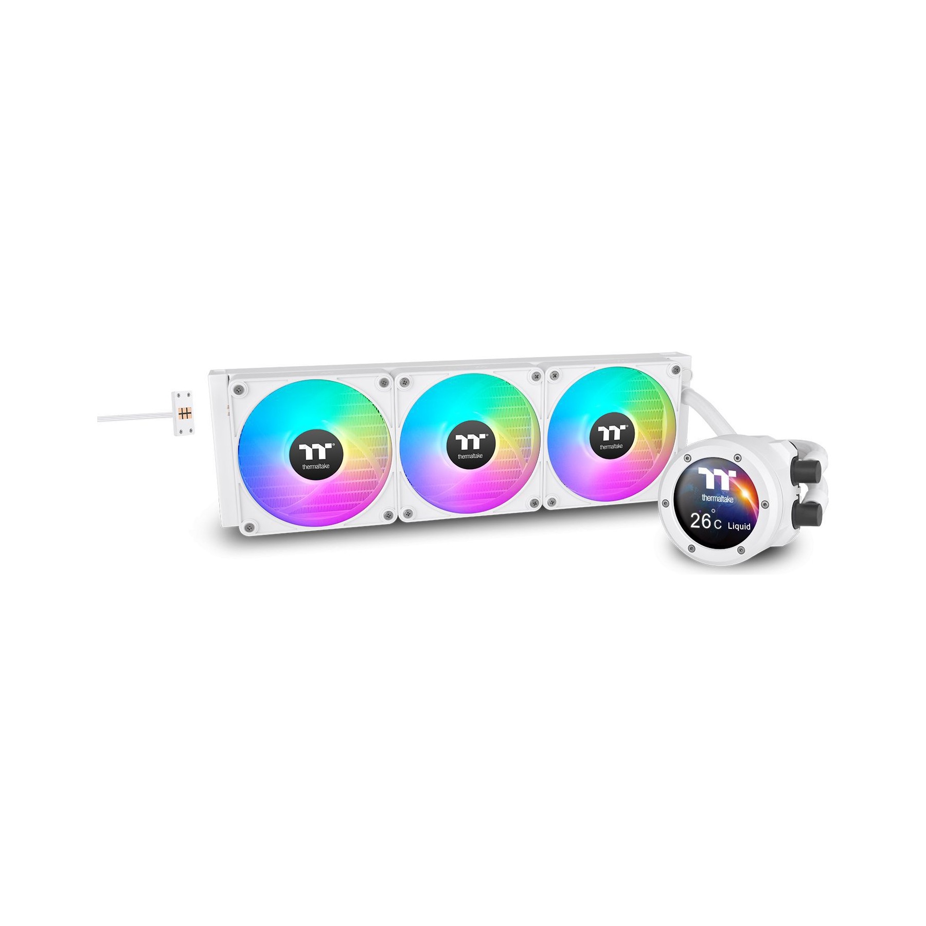 Kit de refroidissement THERMALTAKE TH V2 Ultra EX - 360 mm Blanc
