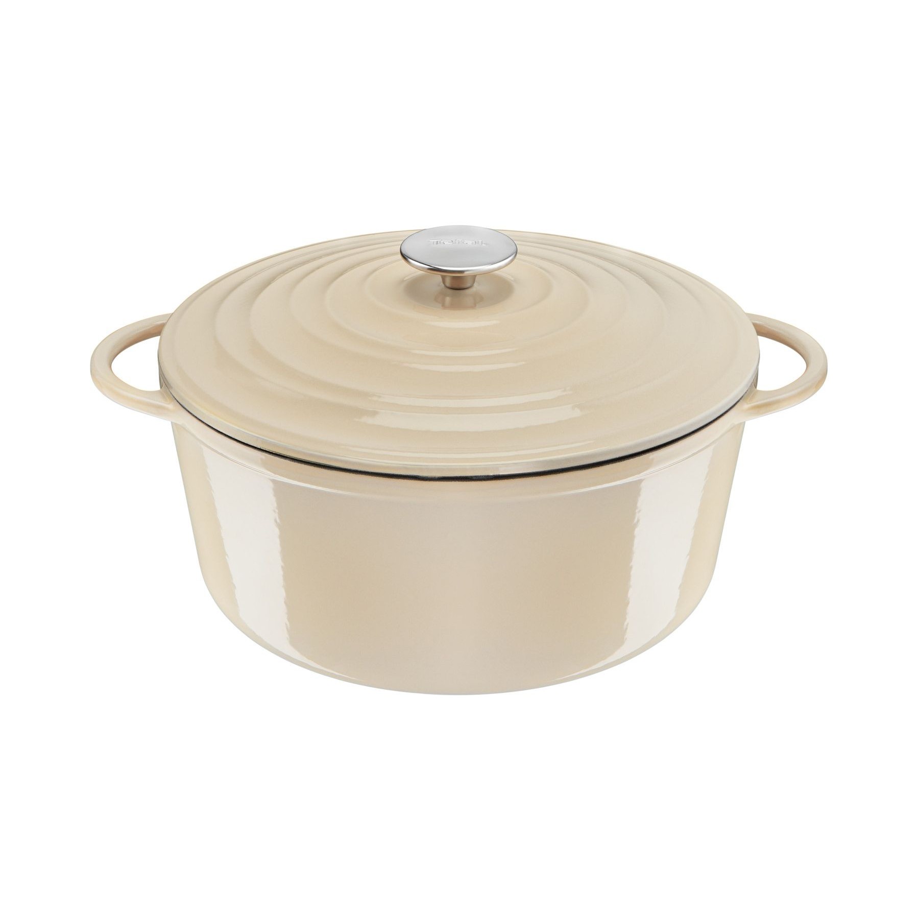 Cocotte TEFAL Fonte LOV faitout 29cm beige