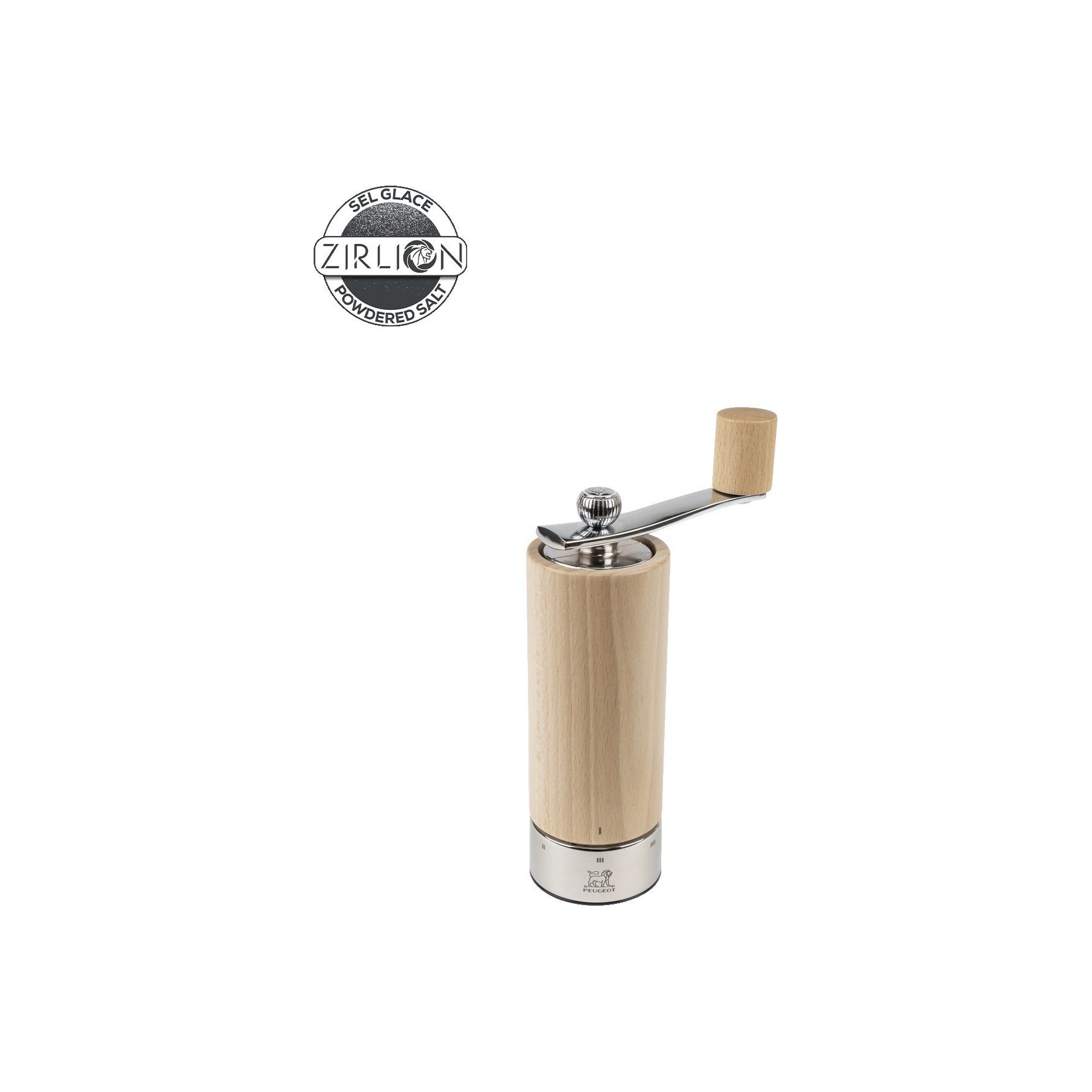 Moulin à sel PEUGEOT Isen Bois Naturel 18cm
