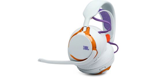 Casque gamer JBL Quantum 650 Blanc Orange