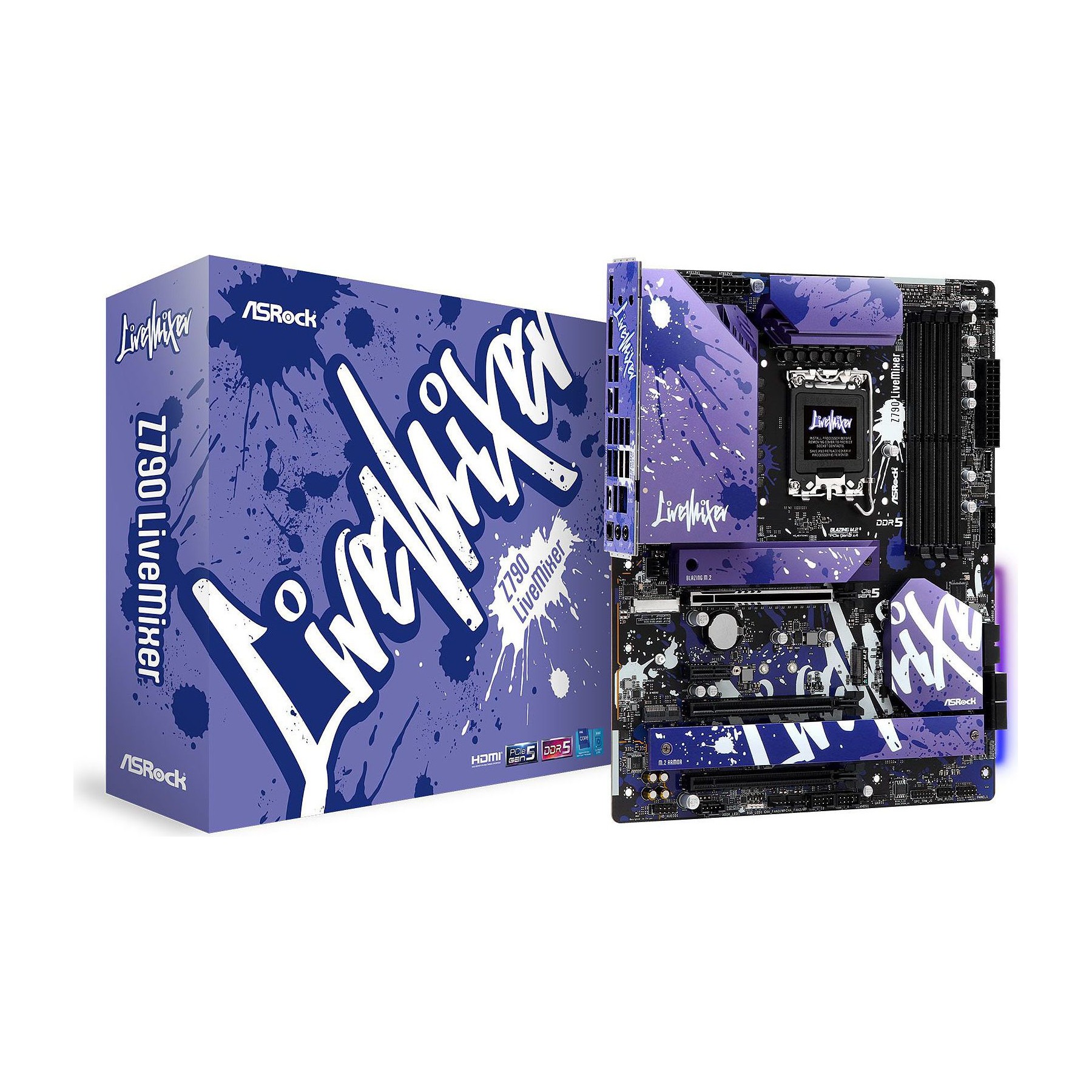 Carte mère ASROCK Z790 LiveMixer
