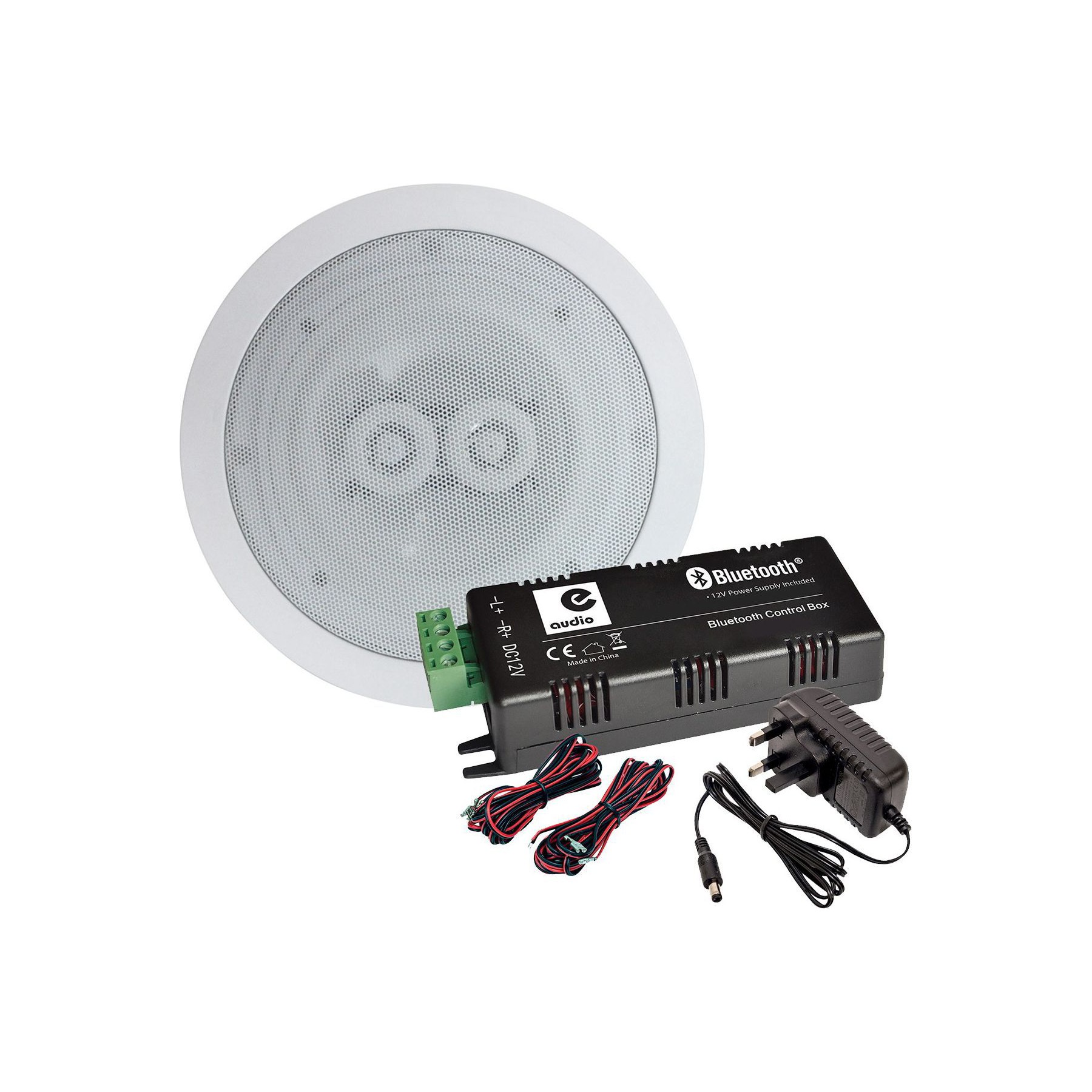 Enceinte encastrable E-AUDIO Haut-parleur 120W plafond encastrable WA