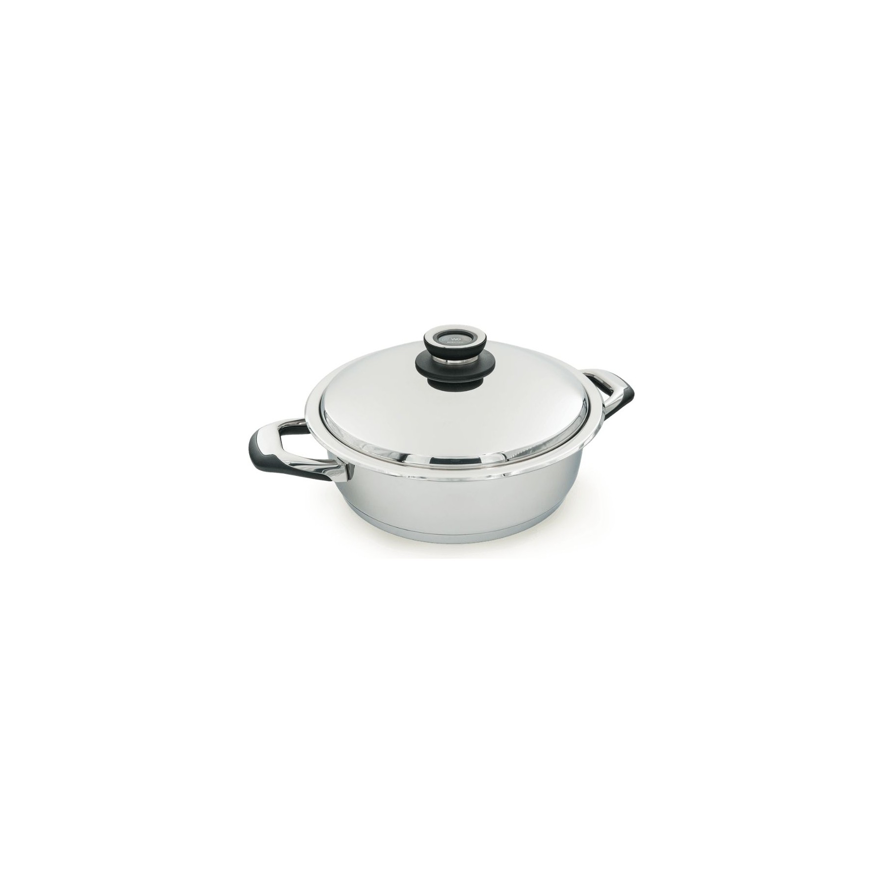 Sauteuse ECOVITAM en inox, tous feux, thermomètre intégré