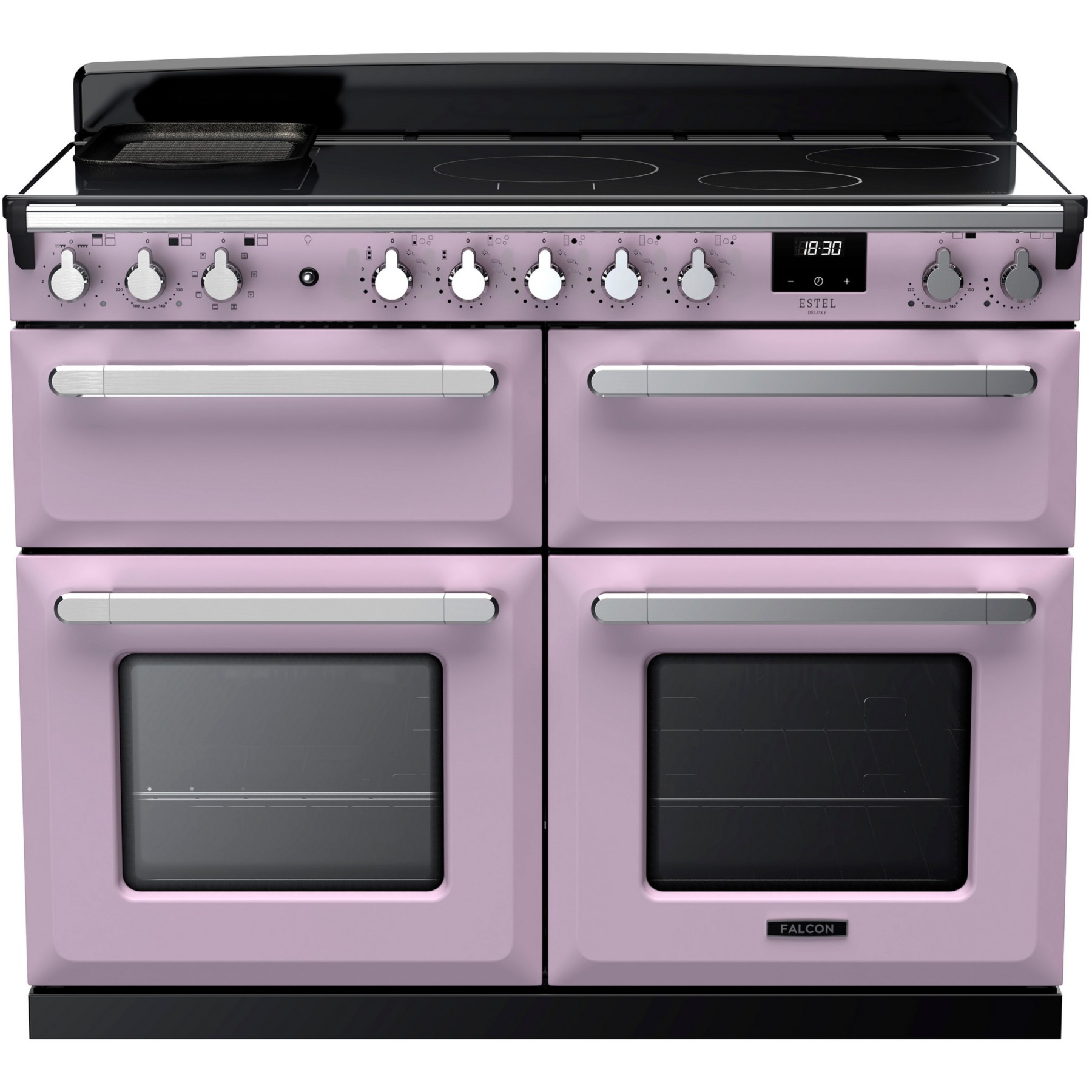 Piano de cuisson induction FALCON ESTEL DELUXE BCTAB IND 110 CM PARME CHRO