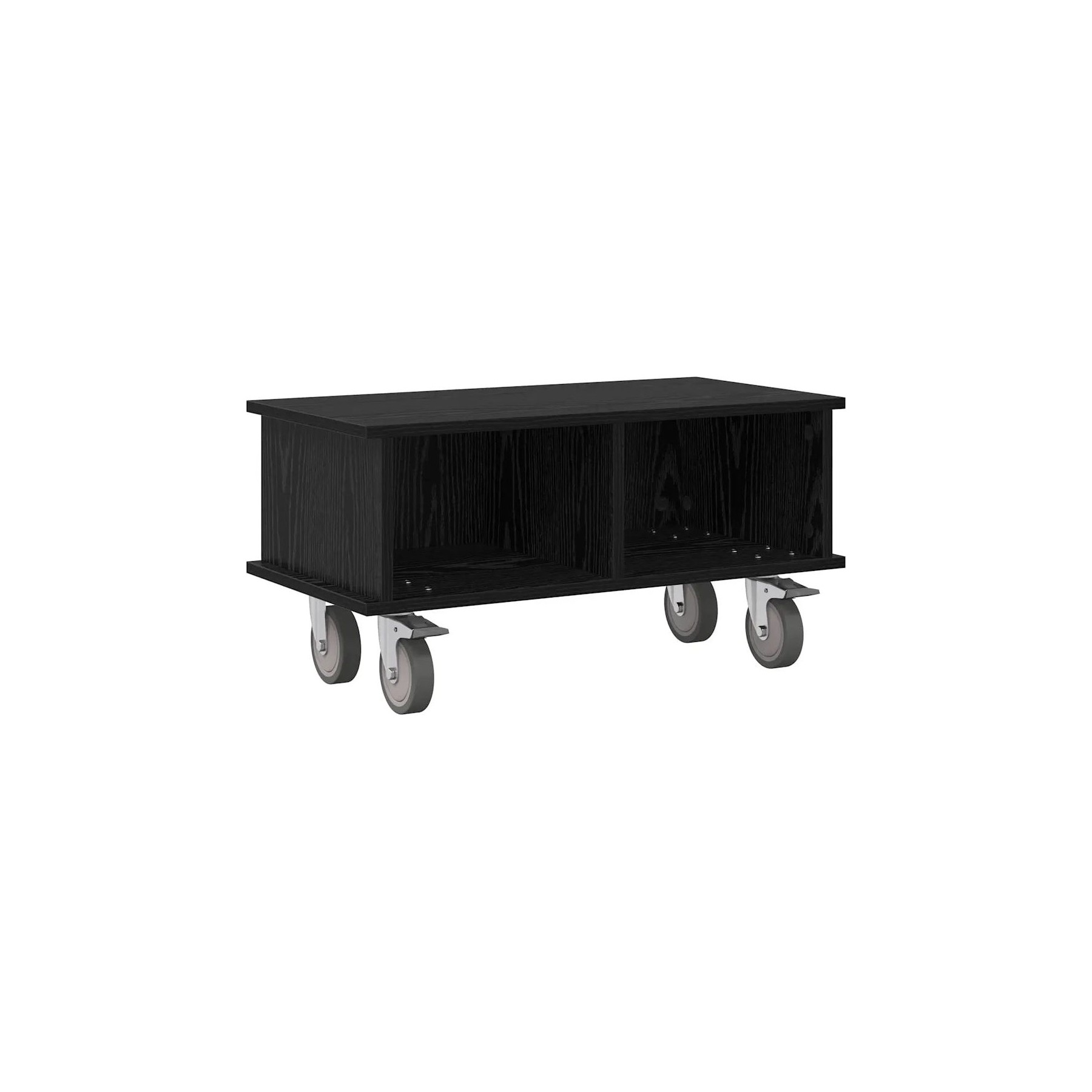 Meuble TV HELLOSHOP26 Meuble TV rectangulaire moderne avec ran