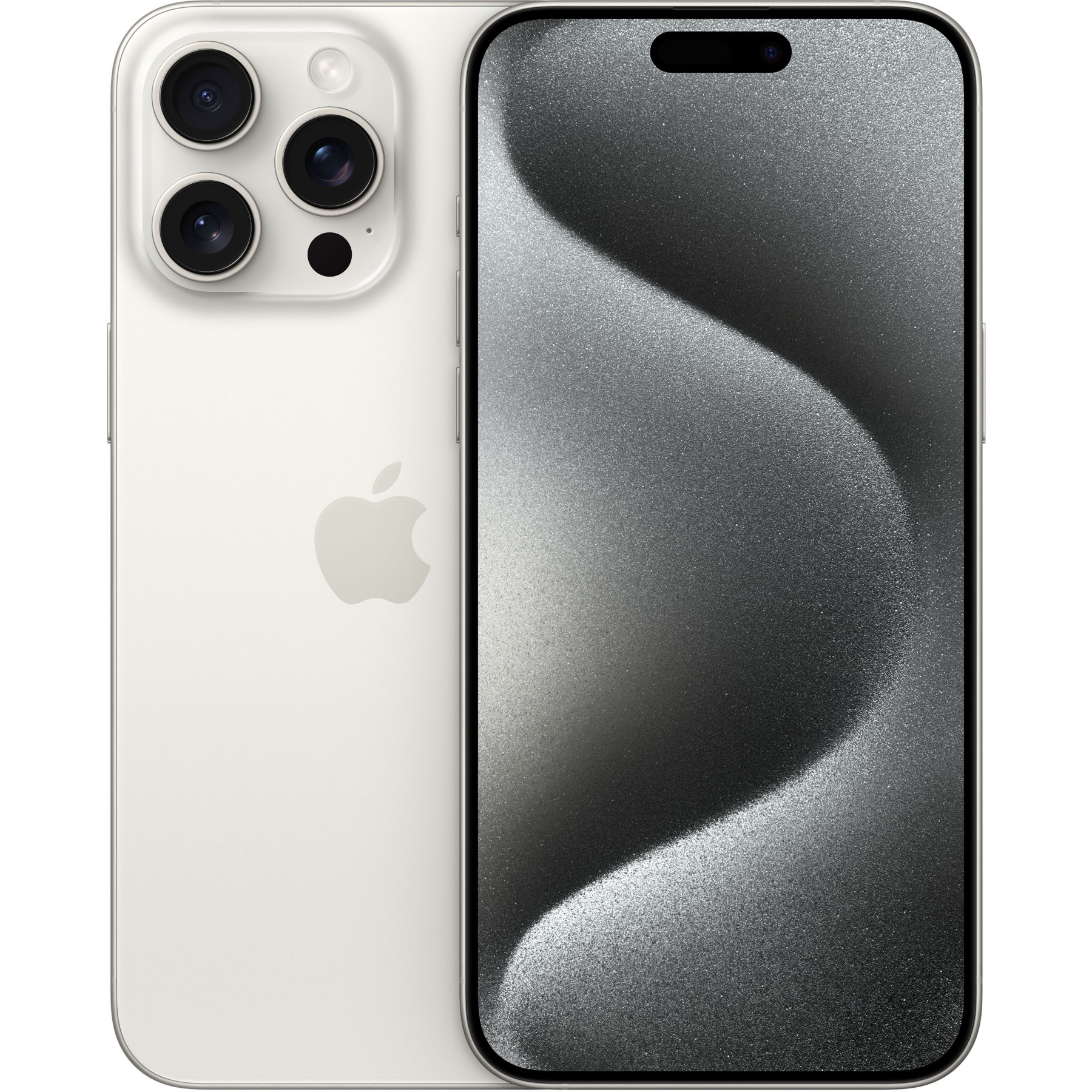 Smartphone APPLE iPhone 15 Pro Max Titane Blanc 256Go 5G Reconditionné