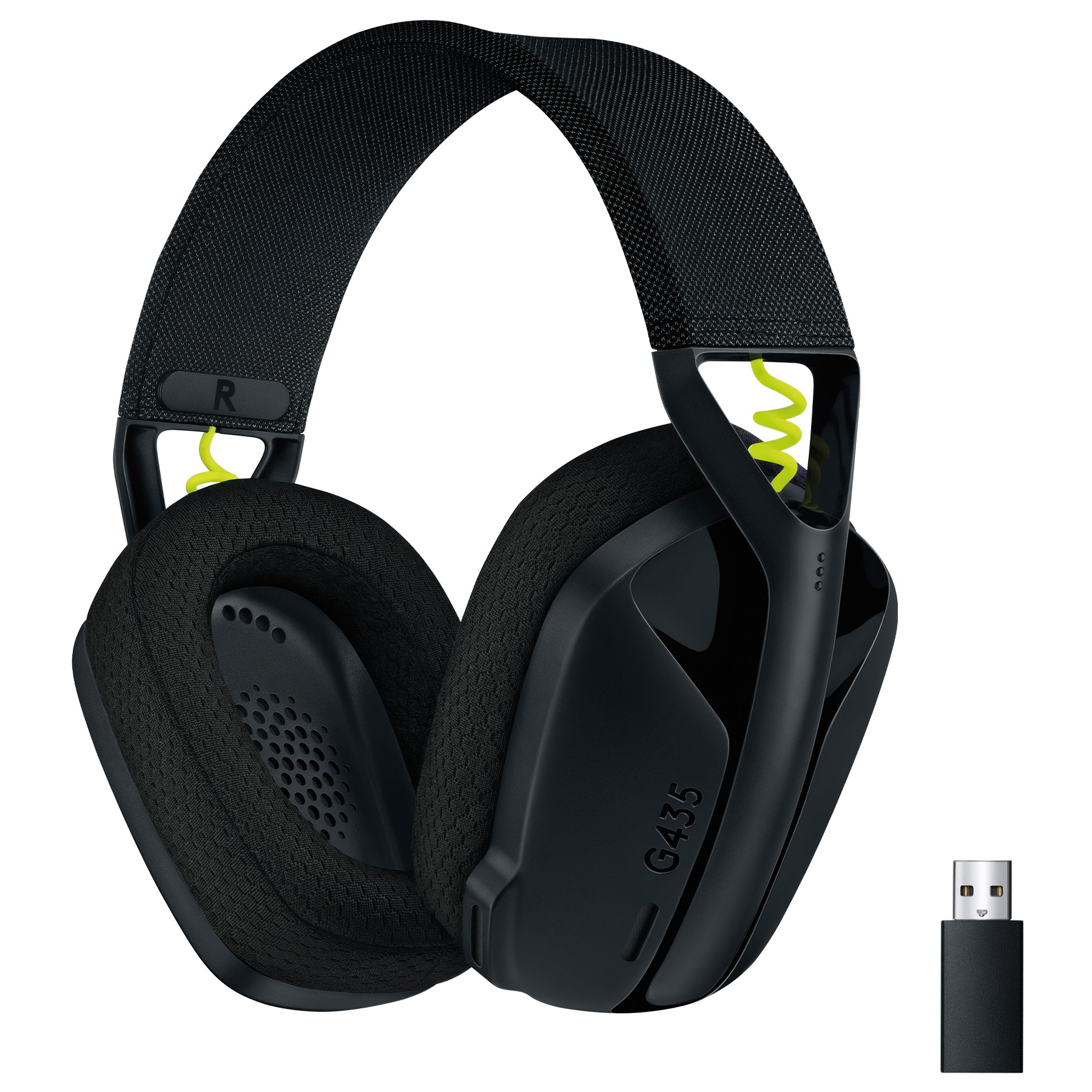 Casque gamer LOGITECH G435 Lightspeed Bluetooth Noir